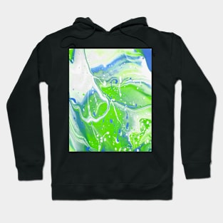 Copy of Cotton Candy - Blue and Lime Variant Hoodie